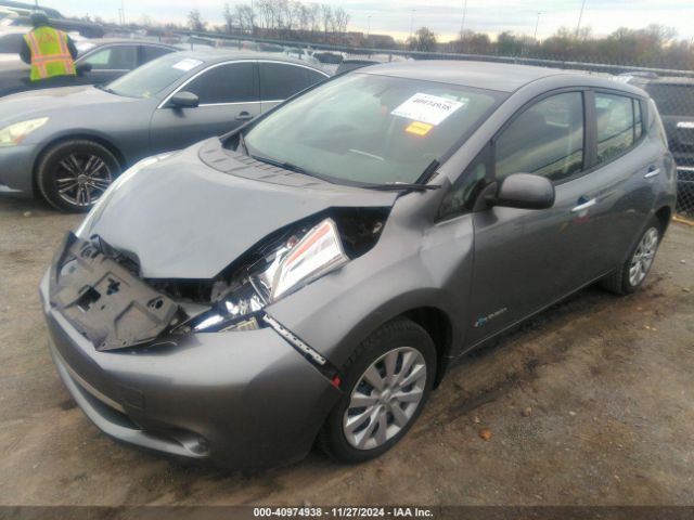 1N4AZ0CP9FC312950 Nissan LEAF S