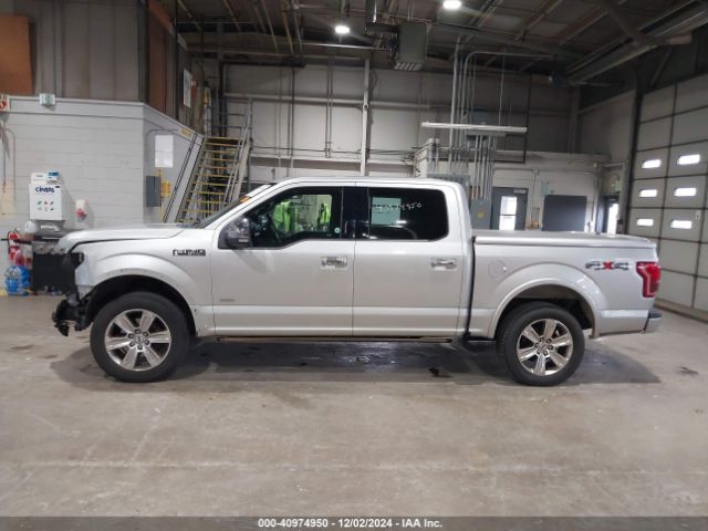 1FTEW1EG6FFC04825 Ford F-150 Platinum