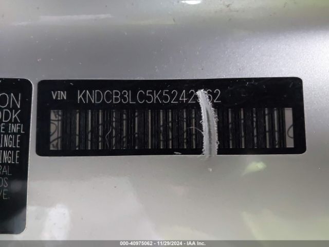 KNDCB3LC5K5242562 KIA NIRO LX