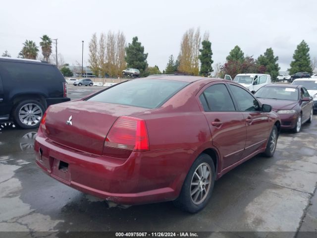 2004 MITSUBISHI GALANT 4A3AB56S94E130661 Photo 3