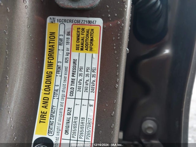 Chevrolet Silverado 1500 1lt 2014 1GCRCREC6EZ218047 Image 9