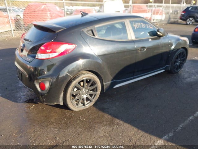 Hyundai Veloster Turbo W/black 2014 KMHTC6AE9EU191396 Image 4