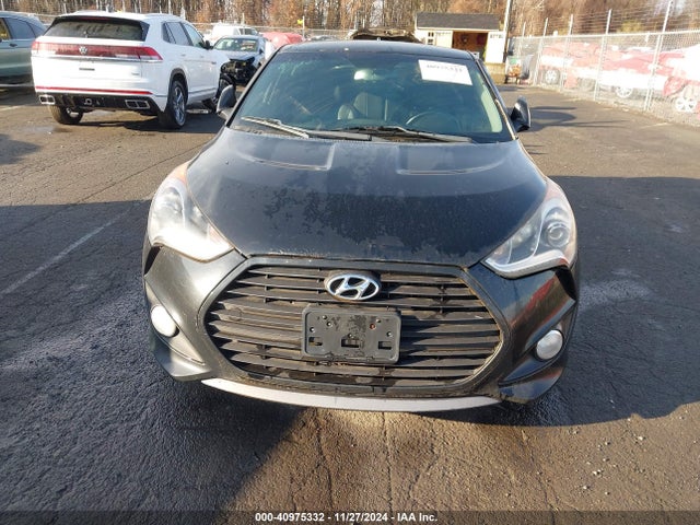 Hyundai Veloster Turbo W/black 2014 KMHTC6AE9EU191396 Image 6