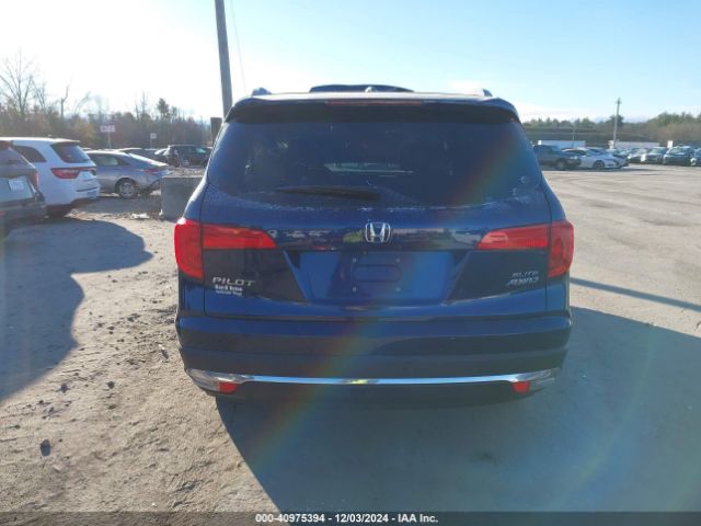 5FNYF6H07GB122259 Honda Pilot Elite