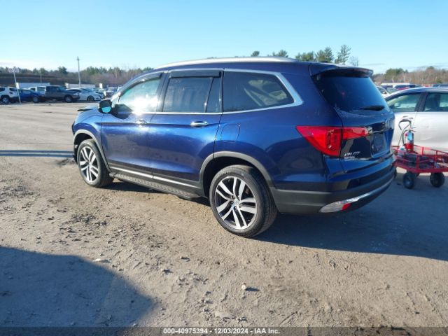 5FNYF6H07GB122259 Honda Pilot Elite