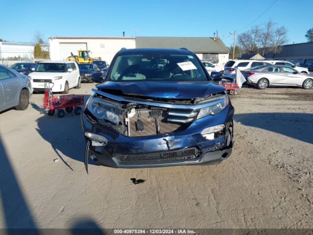 5FNYF6H07GB122259 Honda Pilot Elite