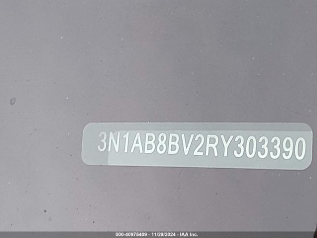 3N1AB8BV2RY303390 Nissan Sentra S Xtronic Cvt
