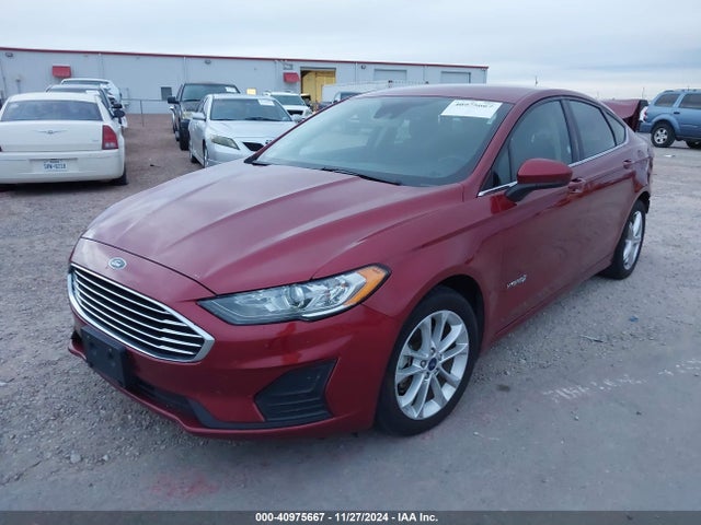 Ford Fusion Hybrid Se 2019 3FA6P0LU9KR210870 Image 2