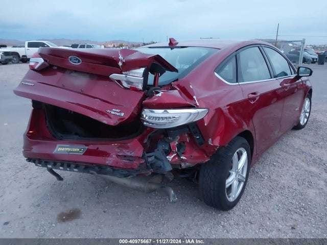 Ford Fusion Hybrid Se 2019 3FA6P0LU9KR210870 Image 4