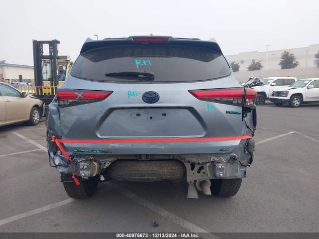 5TDHARAH7MS011850 Toyota Highlander Hybrid Xle