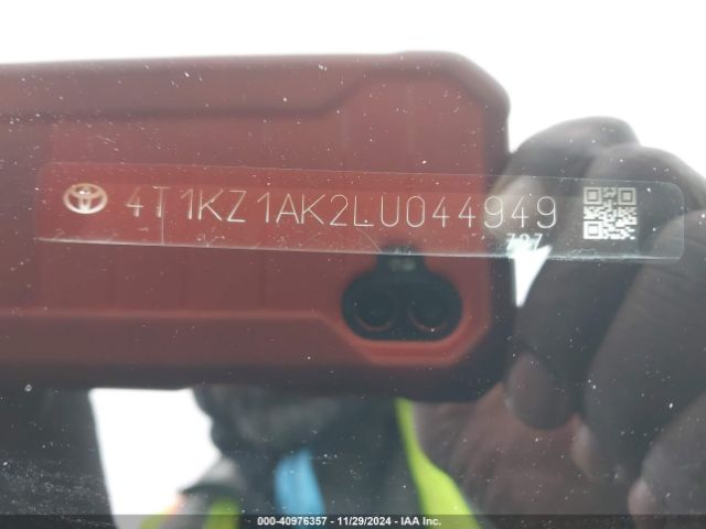 4T1KZ1AK2LU044949 Toyota Camry Xse V6