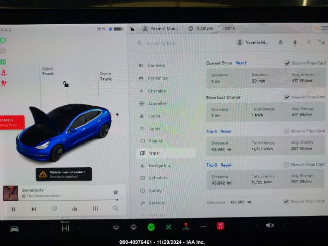 2019 TESLA MODEL 3 5YJ3E1EB0KF364972 Photo 6