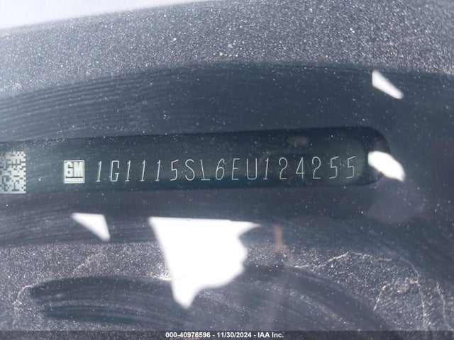 Chevrolet IMPALA 1LT 2014 1G1115SL6EU124255 Image 9