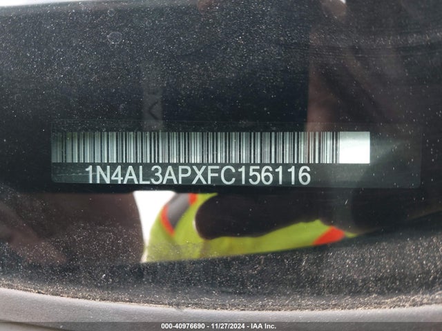 Nissan Altima 2.5 S 2015 1N4AL3APXFC156116 Image 9