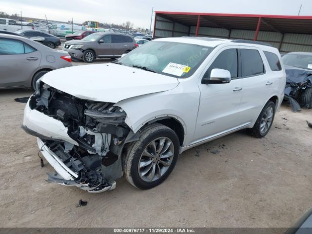 1C4SDJET9MC555877 Dodge Durango Citadel Awd