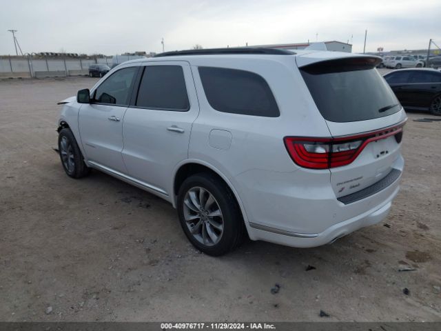 1C4SDJET9MC555877 Dodge Durango Citadel Awd