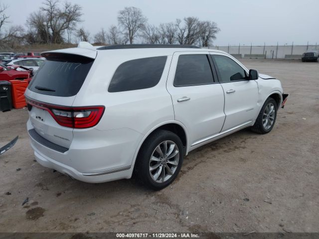 1C4SDJET9MC555877 Dodge Durango Citadel Awd