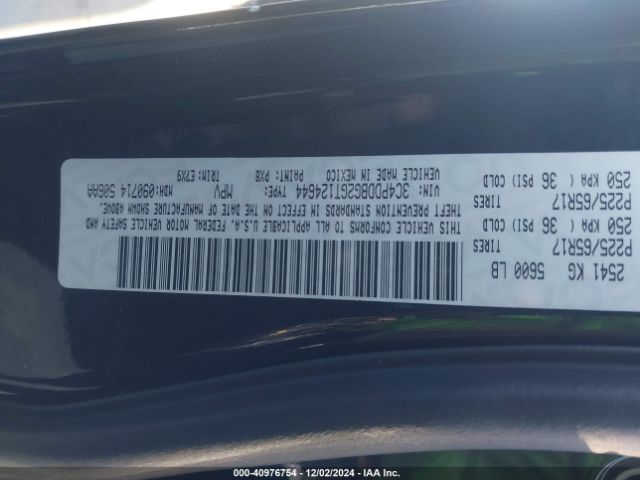 3C4PDDBG2GT124644 Dodge Journey Sxt