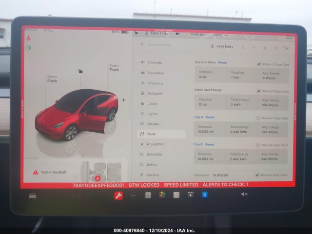 2023 TESLA MODEL Y 7SAYGDEEXPF839081 Photo 6