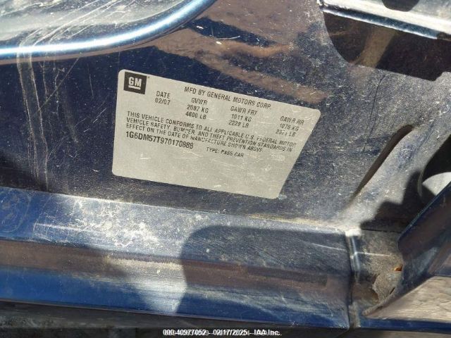 2007 CADILLAC CTS 1G6DM57T970170888 Photo 8