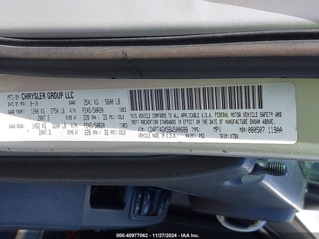 2011 DODGE NITRO 1D4PT4GX5BW500688 Photo 8