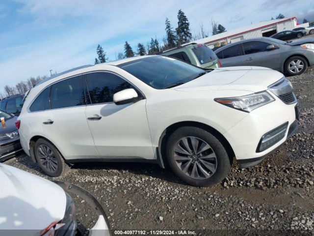 5FRYD4H43GB022204 Acura Mdx Technology   Acurawatch Plus Packages/technology Package