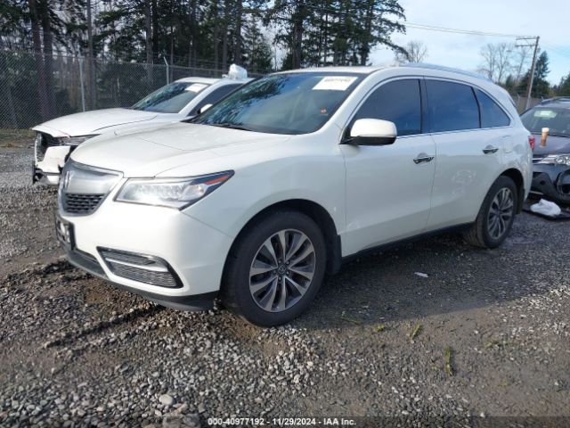 5FRYD4H43GB022204 Acura Mdx Technology   Acurawatch Plus Packages/technology Package