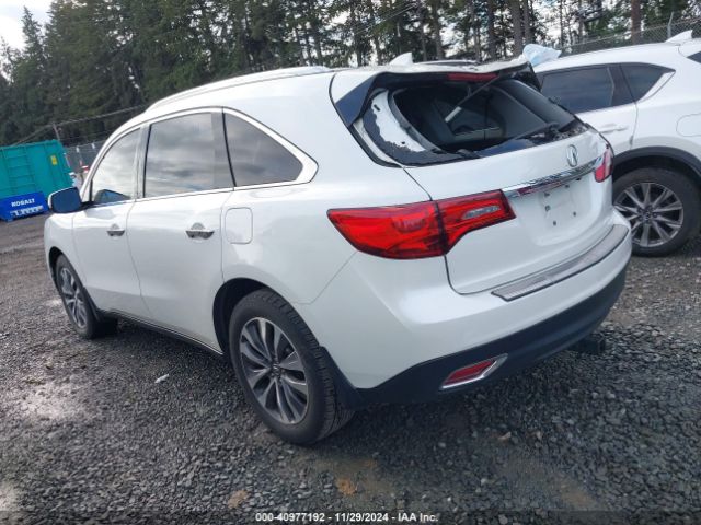 5FRYD4H43GB022204 Acura Mdx Technology   Acurawatch Plus Packages/technology Package