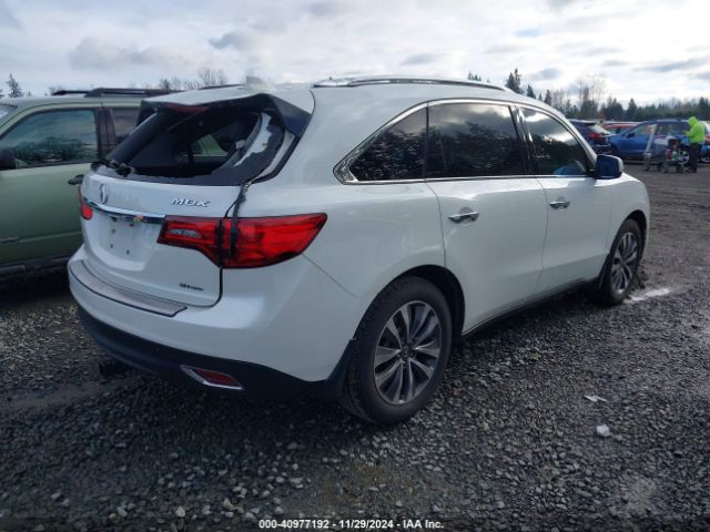 5FRYD4H43GB022204 Acura Mdx Technology   Acurawatch Plus Packages/technology Package