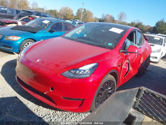 2021 TESLA MODEL Y 5YJYGDEE0MF300199 Photo 1