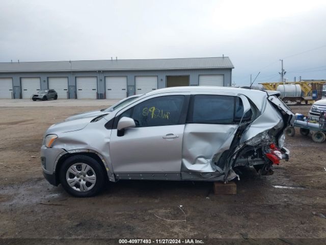 KL7CJKSB5FB208275 Chevrolet Trax 1ls