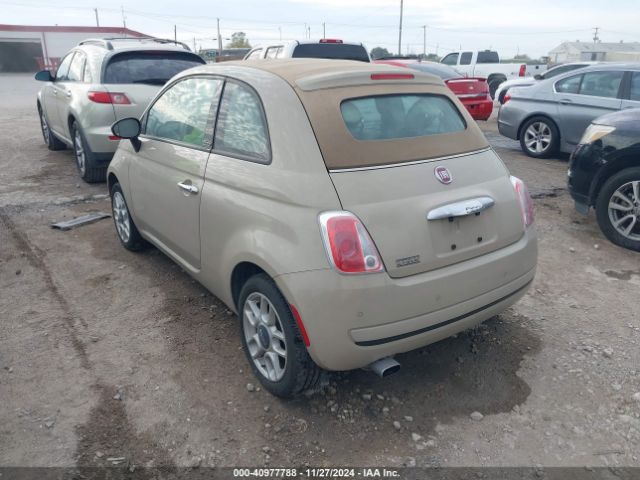 2012 FIAT 500C 3C3CFFDR0CT378208 Photo 2