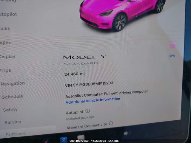 2021 TESLA MODEL Y 5YJYGDED5MF115203 Photo 6