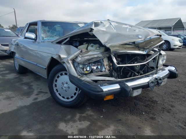 1988 MERCEDES-BENZ 560 WDBBA48D4JA080448