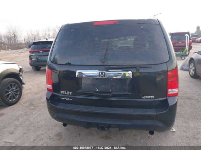 5FNYF4H26FB068098 Honda PILOT LX