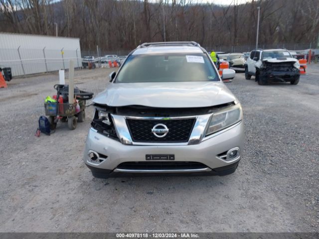 5N1AR2MM5EC647207 Nissan Pathfinder Platinum