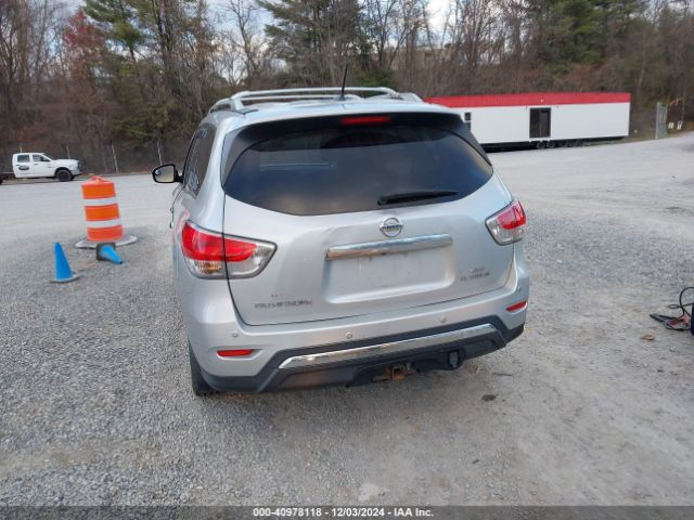 5N1AR2MM5EC647207 Nissan Pathfinder Platinum