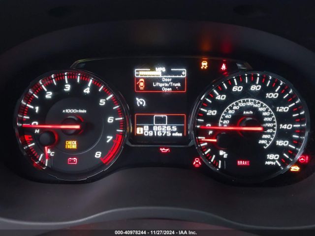 JF1VA1C61J9808627 Subaru Wrx Premium