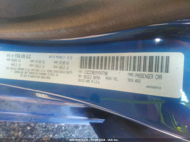 1C3CCCAB1FN747788 Chrysler 200 Limited