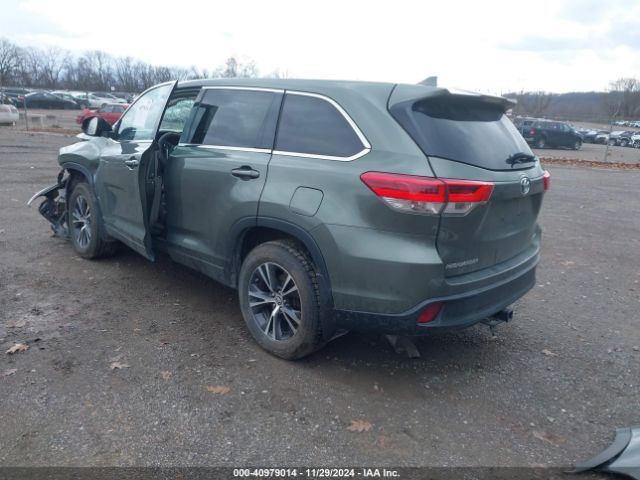 5TDBZRFH6JS847880 Toyota Highlander Le Plus