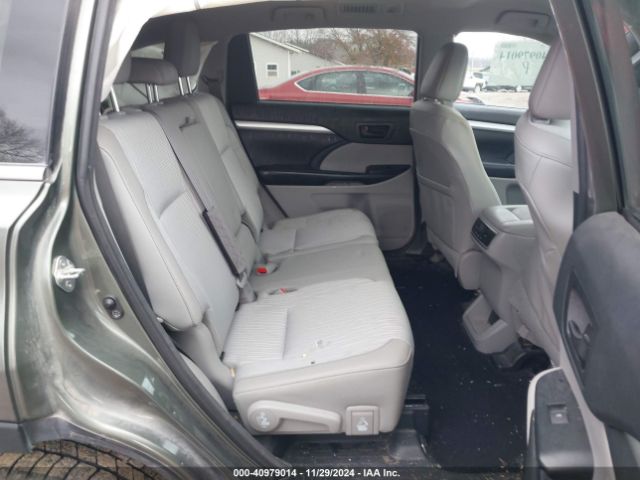 5TDBZRFH6JS847880 Toyota Highlander Le Plus