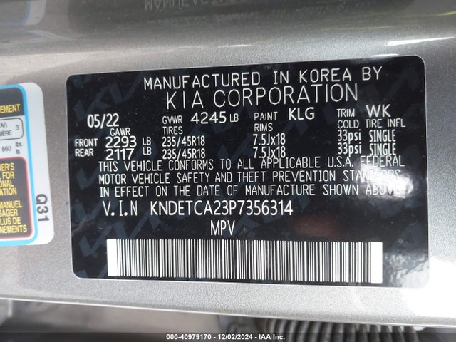KIA Seltos Sx Turbo 2023 KNDETCA23P7356314 Image 9