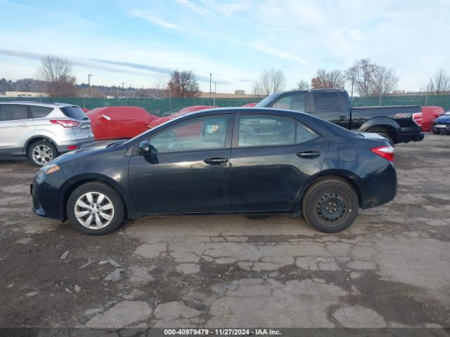 2T1BURHE6FC471442 Toyota COROLLA LE
