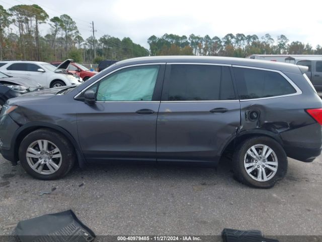 5FNYF6H15GB114976 Honda PILOT LX