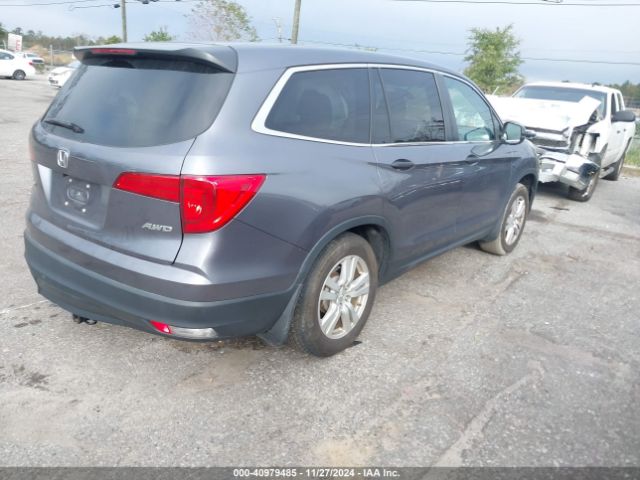 5FNYF6H15GB114976 Honda PILOT LX