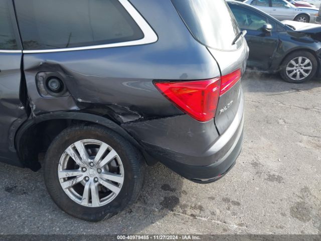 5FNYF6H15GB114976 Honda PILOT LX