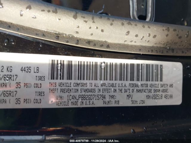 1C4NJPBB2GD715794 Jeep Patriot 75th Anniversary