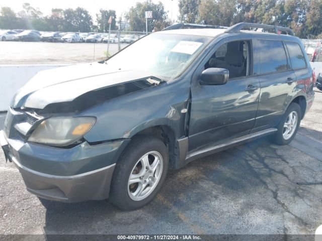 2003 MITSUBISHI OUTLANDER JA4LX31G63U118521 Photo 1