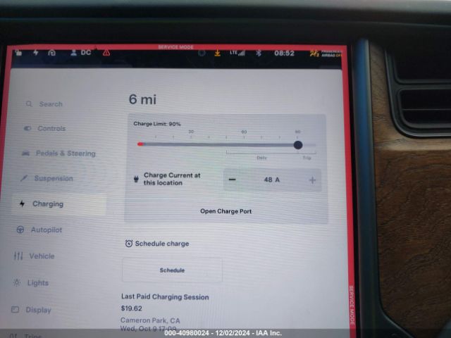 5YJSA1E27MF427057 Tesla Model S Long Range Dual Motor All-wheel Drive/long Range Plus Dual Motor All-wheel Drive