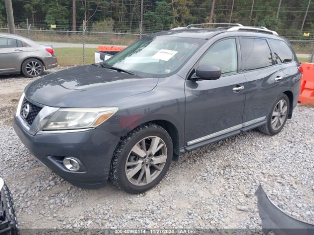 5N1AR2MNXEC707023 Nissan Pathfinder Platinum
